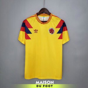 Maillot Colombie Retro Domicile 1990/1991
