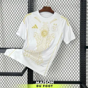Maillot Algérie Concept Blanc Doré 2024/2025
