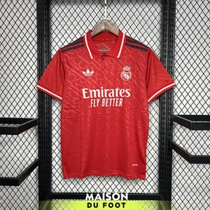 Maillot Real Madrid Concept Polo Rouge 2024/2025