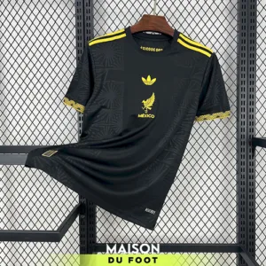 Maillot Mexique Noir & Or 2025/2026