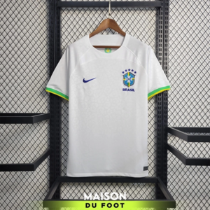 Maillot Bresil Edition Special Leopard Blanc 2022/2023