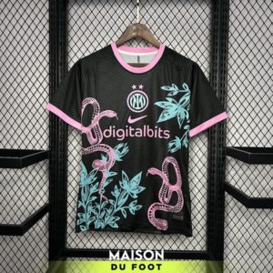 Maillot Inter Milan Noir Entrainement 2024/2025