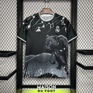 Maillot Real Madrid Concept Tigre Noir 2024/2025