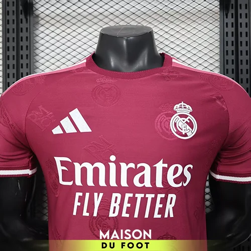 Maillot Match Real Madrid Concept Pourpre 2025:20265