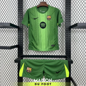 Maillot Enfant Barcelone Gardien Green 2025/2026