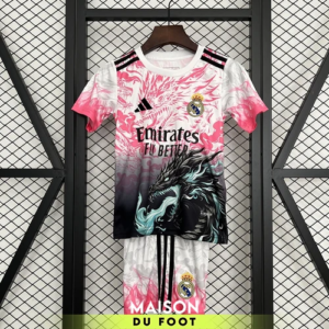 Maillot Enfant Real Madrid Pink Dragon 2025/2026