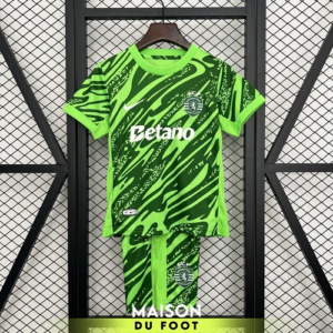 Maillot Enfant Sporting Lisbon Gardien Green Edition 2025/2026