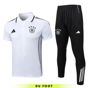 Ensemble Polo Allemagne Blanc 2025/2026