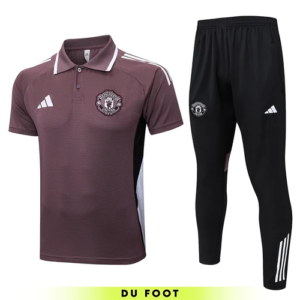 Ensemble Polo Manchester United Violet 2025/2026