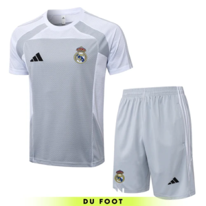 Ensemble Real Madrid Gris Clair 2025/2026