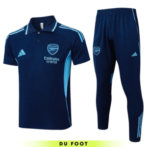 Ensemble Polo Arsenal Bleu Marine 2025/2026