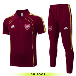 Ensemble Polo Arsenal Rouge 2025/2026