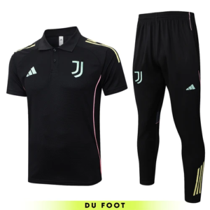Ensemble Polo Juventus Noir 2025/2026