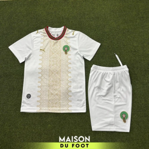 Maillot Enfant Maroc Extérieur Coupe Du Monde 2026