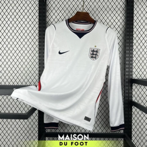 Maillot Angleterre Domicile Manches Longues Coupe Du Monde 2026 - vue de face