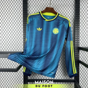Maillot Colombie Extérieur Manches Longues Coupe Du Monde 2026 - vue de face