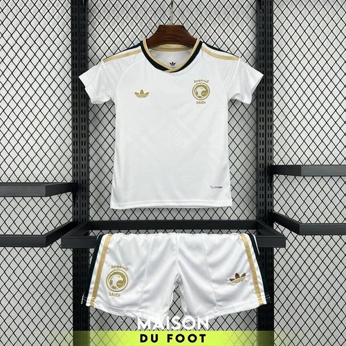 Maillot Enfant Arabie Saoudite Extérieur Coupe Du Monde 2026 — Vue de face Maillot Enfant Arabie Saoudite Extérieur Coupe Du Monde 2026 - vue de face