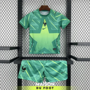 Maillot Enfant France Gardien Vert Coupe Du Monde 2026 - vue de face