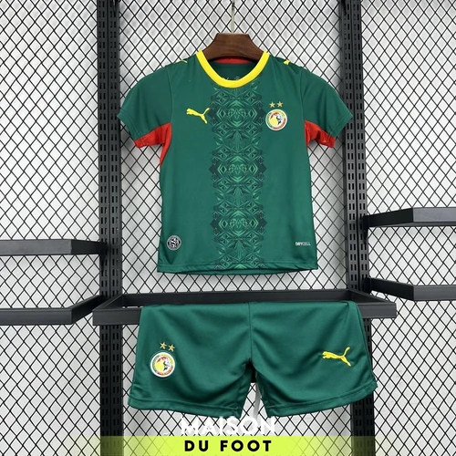 Maillot Enfant Sénégal Domicile Coupe Du Monde 2026 — Vue de face Maillot Enfant Sénégal Domicile Coupe Du Monde 2026 - vue de face