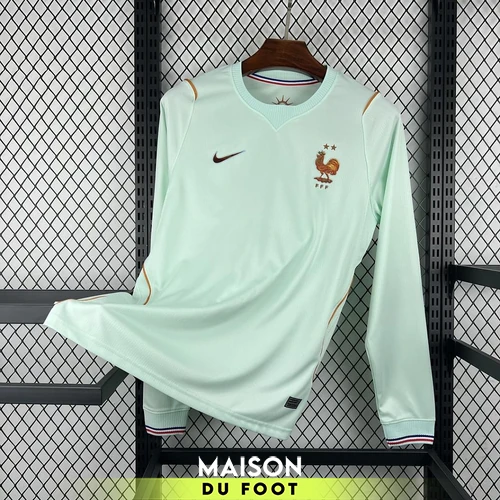 Maillot France Extérieur Manches Longues Coupe Du Monde 2026 — Vue de face Maillot France Extérieur Manches Longues Coupe Du Monde 2026 - vue de face