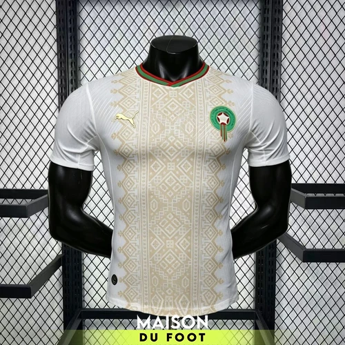 Maillot Match Maroc Extérieur Coupe Du Monde 2026 — Vue de face Maillot Match Maroc Extérieur Coupe Du Monde 2026 - vue de face
