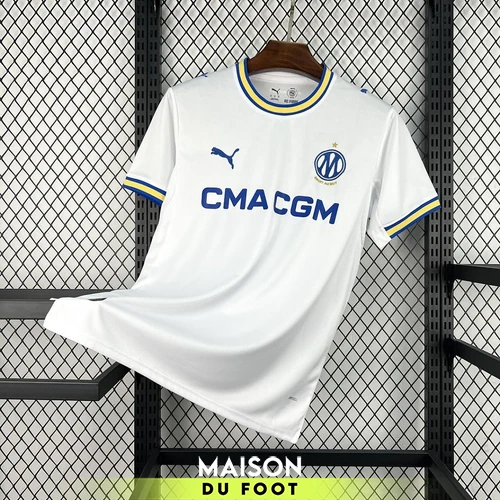 Maillot OM Domicile 2026/2027 — Vue de face Maillot OM Domicile 2026/2027 - vue de face