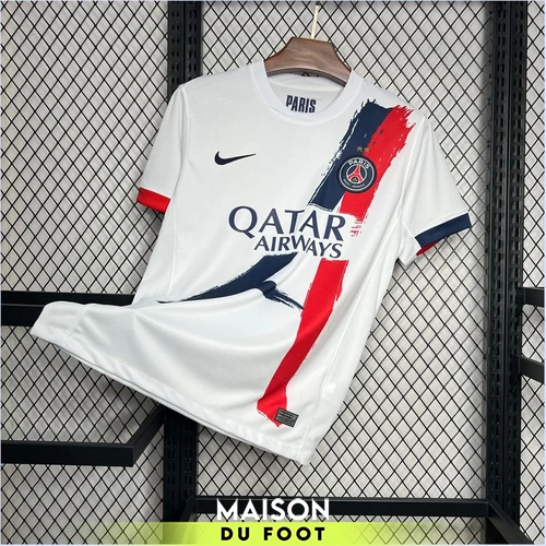 Maillot PSG Extérieur 2024/2025 — Vue de face Maillot PSG Extérieur 2024/2025 - vue de face