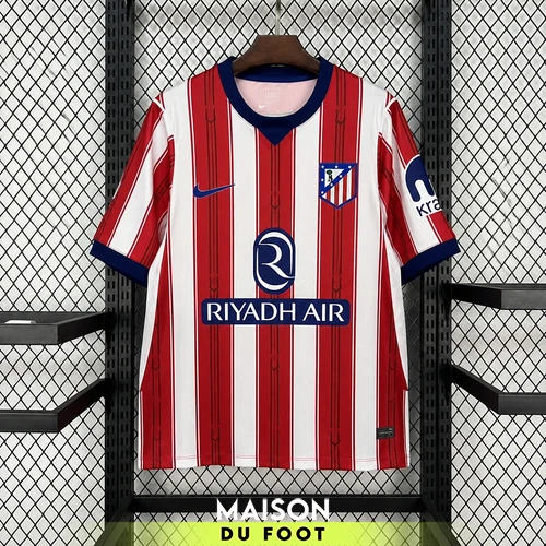 Maillot Atlético Madrid Domicile 2026/2027 — Vue de face Maillot Atlético Madrid Domicile 2026/2027 - vue de face
