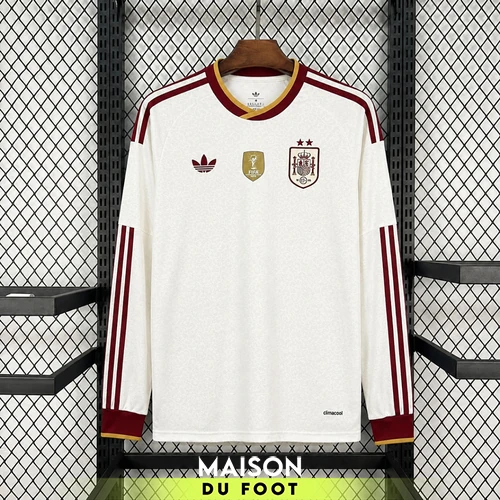 Maillot Espagne Extérieur Manches Longues Champions Edition 2026 2026 — Vue de face Maillot Espagne Extérieur Manches Longues Champions Edition 2026 2026 - vue de face