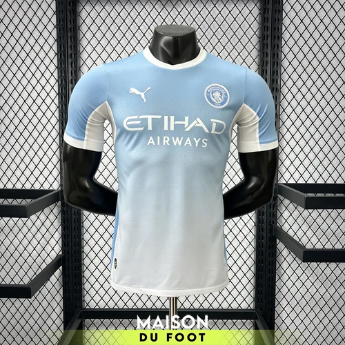 Maillot Match Manchester City Domicile 2026/2027 — Vue de face Maillot Match Manchester City Domicile 2026/2027 - vue de face