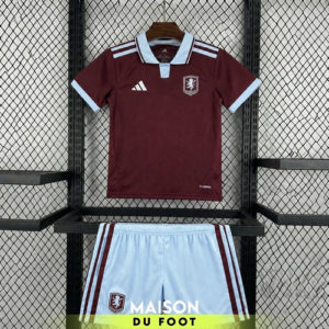 Maillot Enfant Aston Villa Domicile 2026/2027 - vue de face