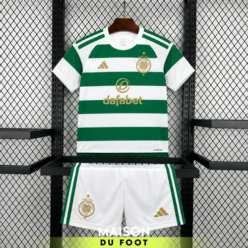 Maillot Enfant Celtic Football Club Domicile 2026/2027 — Vue de face Maillot Enfant Celtic Football Club Domicile 2026/2027 - vue de face