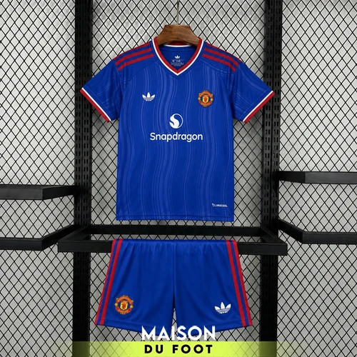 Maillot Enfant Manchester United Extérieur 2026/2027 — Vue de face Maillot Enfant Manchester United Extérieur 2026/2027 - vue de face