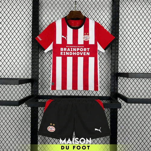 Maillot Enfant PSV Eindhoven Domicile 2026/2027 — Vue de face Maillot Enfant PSV Eindhoven Domicile 2026/2027 - vue de face