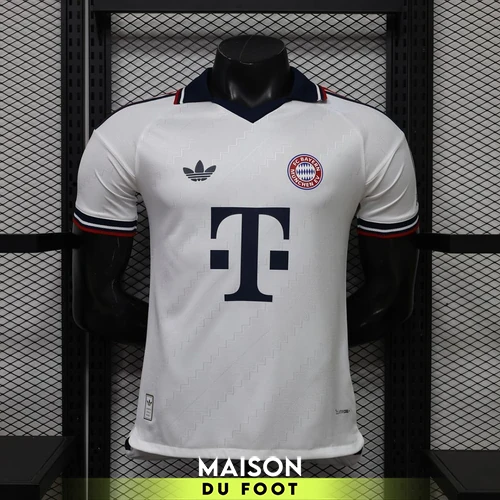 Maillot Match Bayern Munich Extérieur 2026/2027 — Vue de face Maillot Match Bayern Munich Extérieur 2026/2027 - vue de face