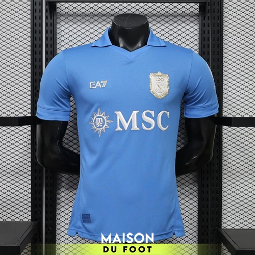 Maillot Match Naples Domicile 2026/2027 — Vue de face Maillot Match Naples Domicile 2026/2027 - vue de face