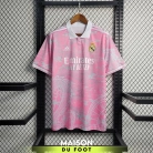 Maillot Réal Madrid Polo Dragon Rose 2025/2026