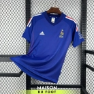 Maillot Retro France Domicile 2002/2003 - vue de face